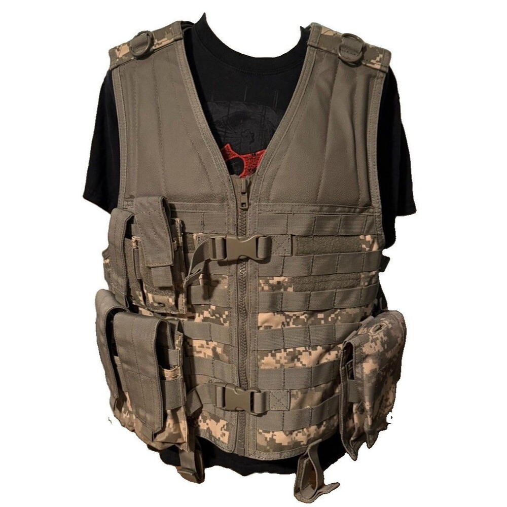 Condor MV Tactical MOLLE PALS Modular Adjustable Lightweight Heavy Duty Vest
